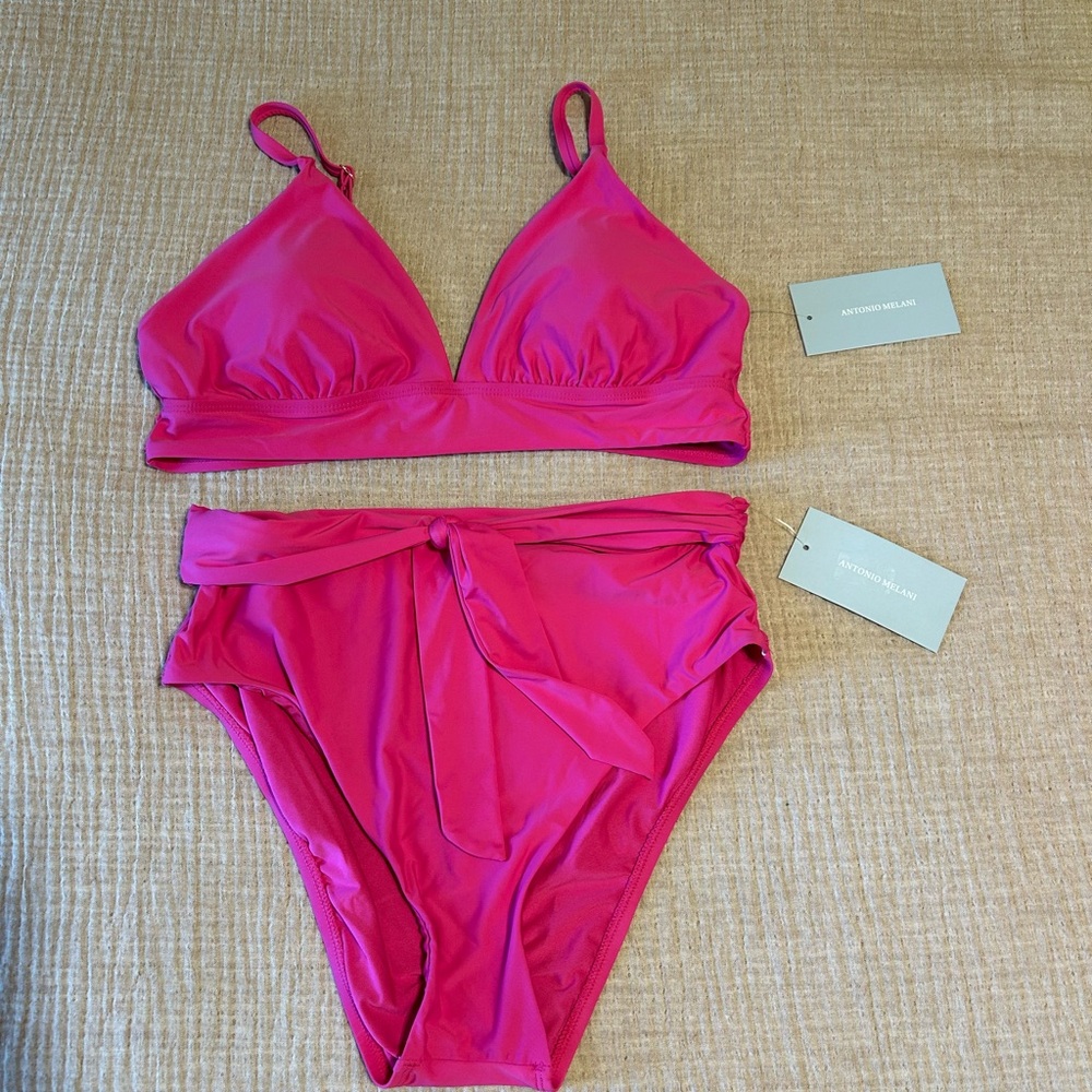 ANTONIO MELANI Pink Bikini Set
